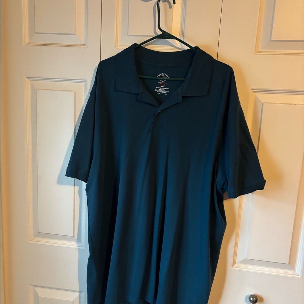 St. John's Bay Teal Polo Shirt